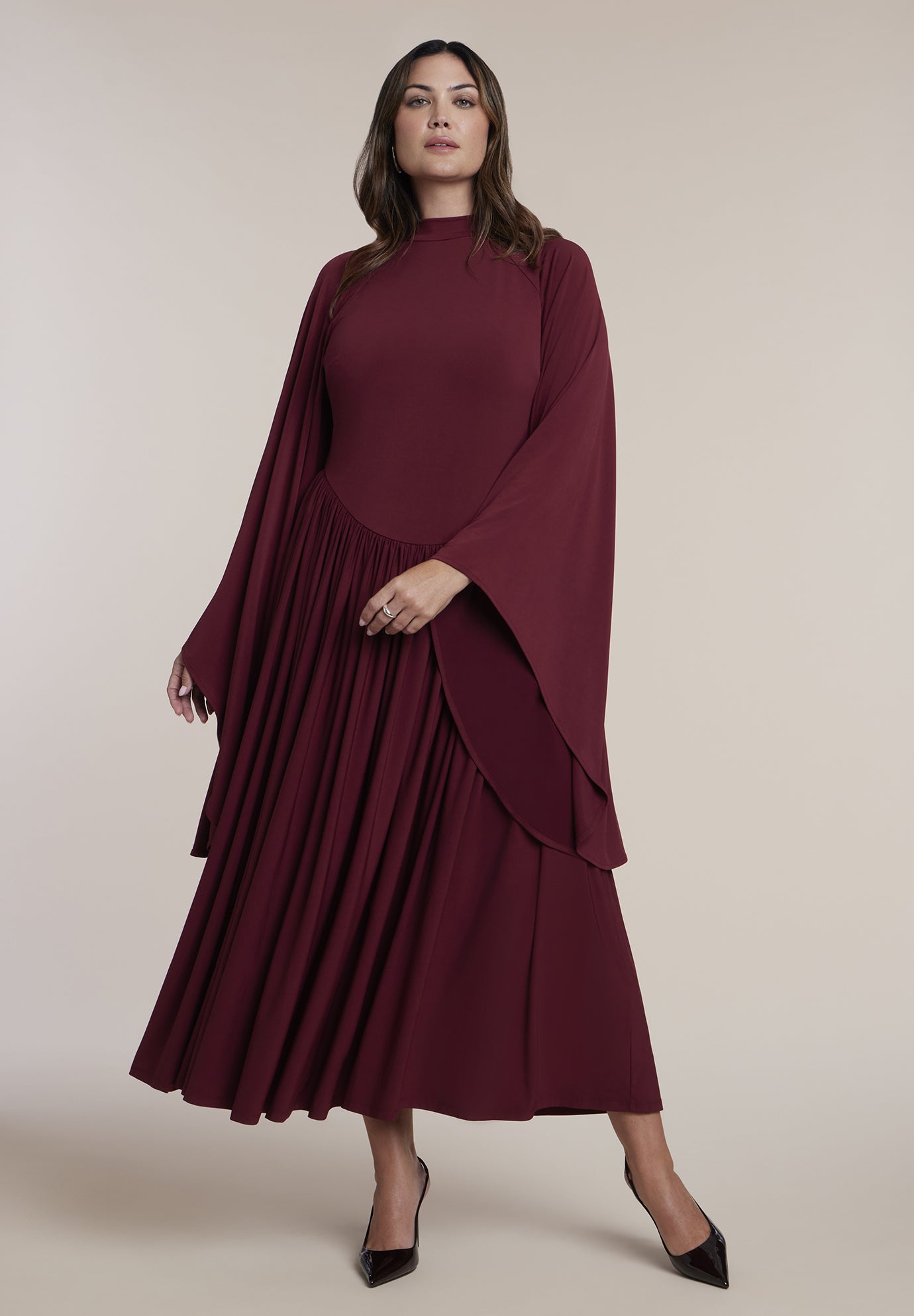 Flowy Jersey Maxi Dress image number 0