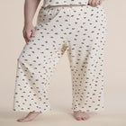 Printed Pointelle Pajama Set image number 3