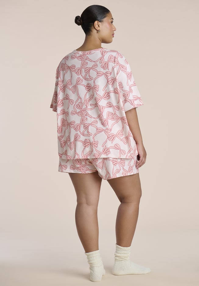 Printed Cotton Pajama Set image number 2