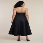 Buckle Neckline Maxi Dress image number null