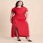 Slinky Dress W Buttons image number null