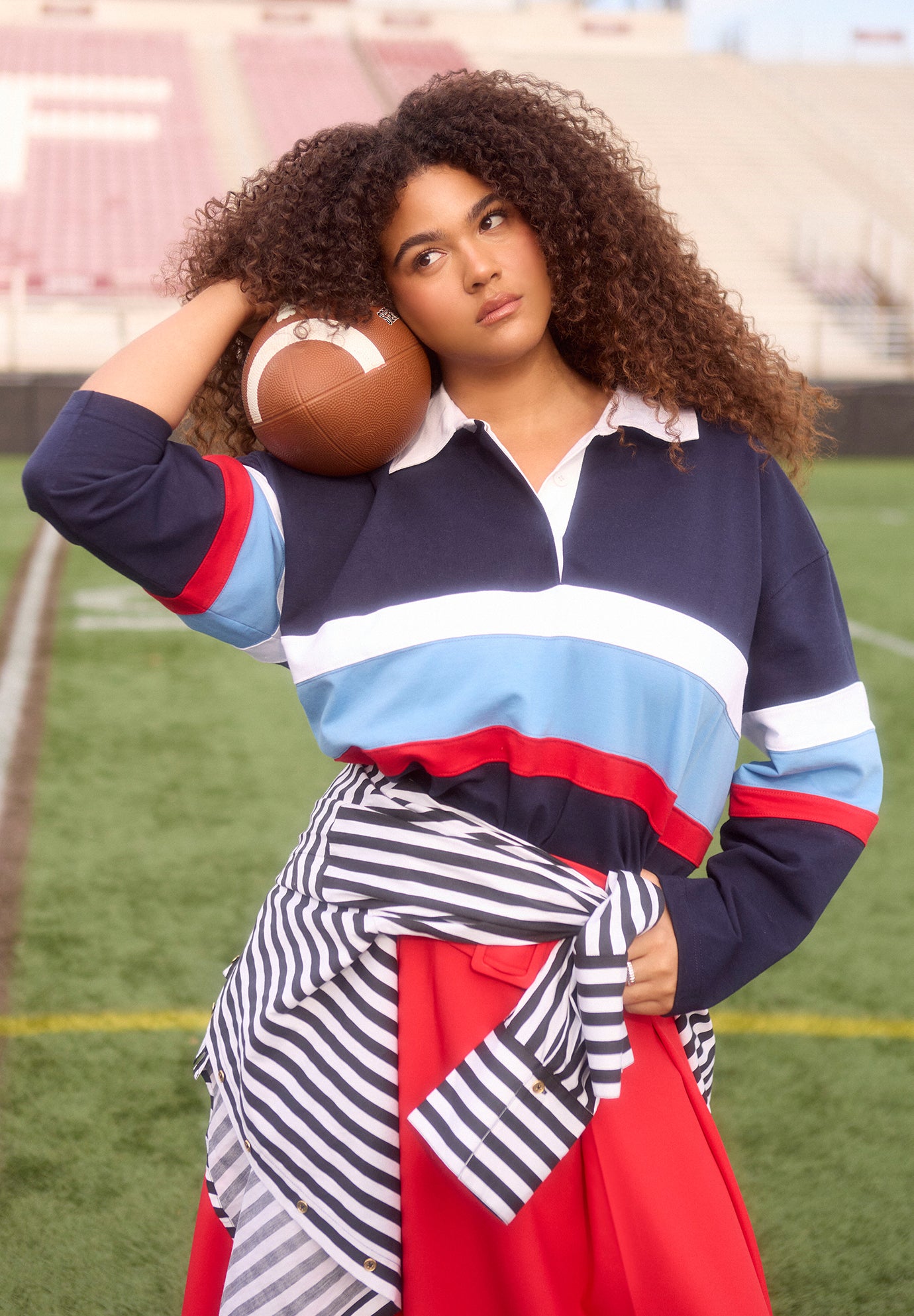 Striped Polo Shirt image number 0