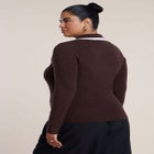 Double Collared Sweater image number 1