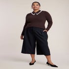 Double Collared Sweater image number 2