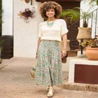 Boatneck Pointelle Sweater image number 3