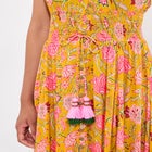 V-neck Ruffle Maxi Dress image number 4