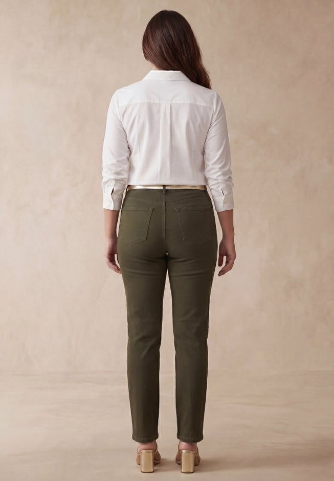 Classic Cotton Denim Straight-Leg Jean image number 3