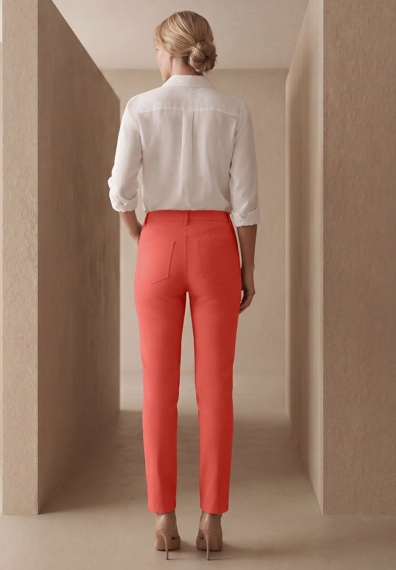 Classic Cotton Denim Straight-Leg Jean image number 2