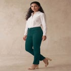 Classic Cotton Denim Straight-Leg Jean image number null