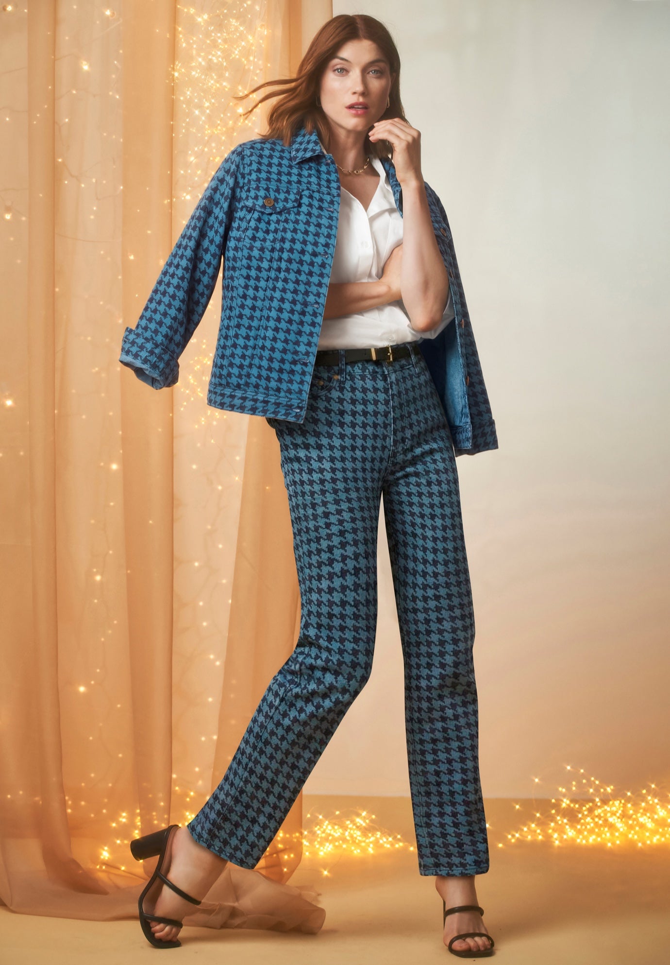 Classic Cotton Denim Straight-Leg Jean image number 0