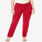 Classic Cotton Denim Straight-Leg Jean image number null