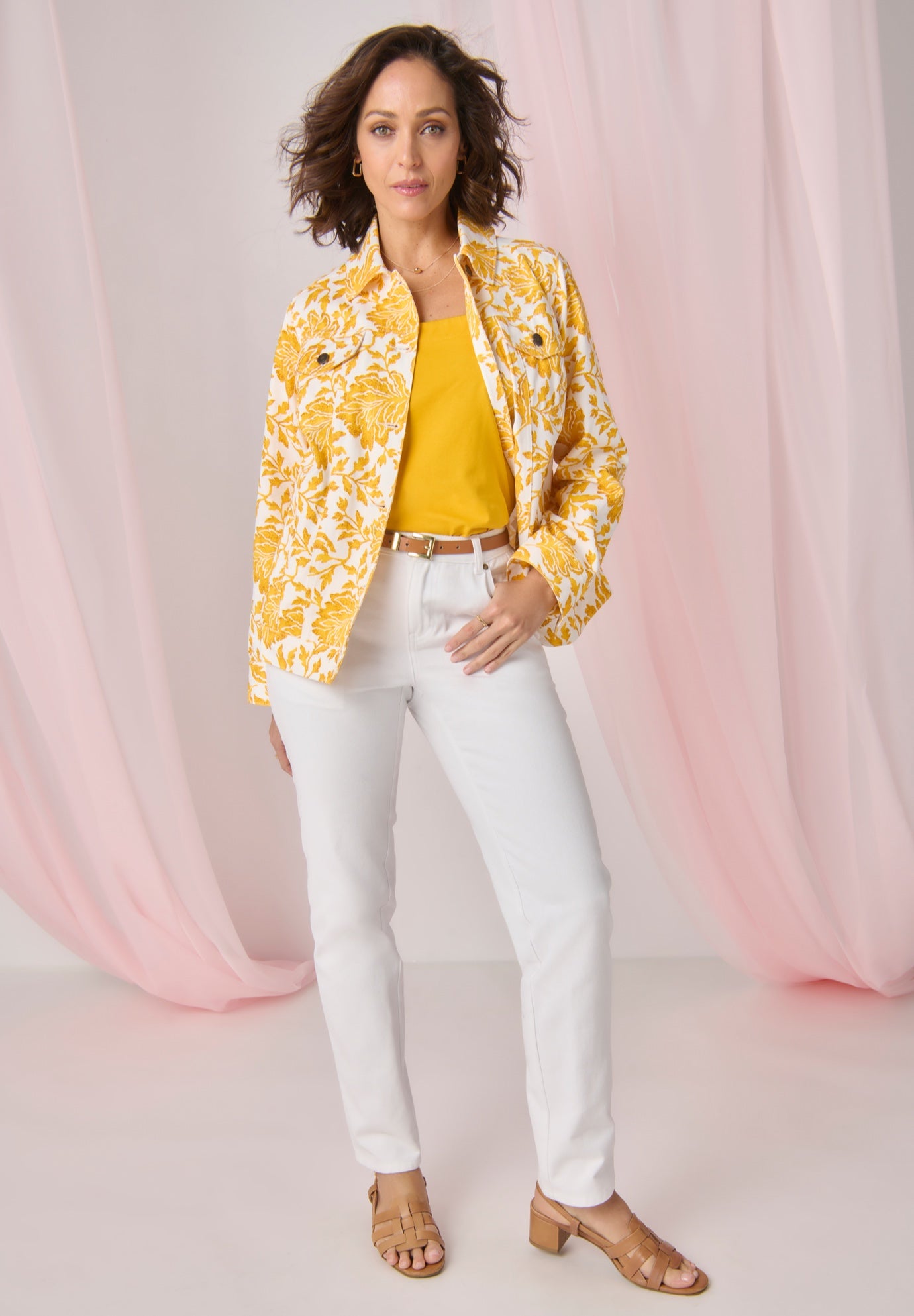 Classic Cotton Denim Jacket image number 1