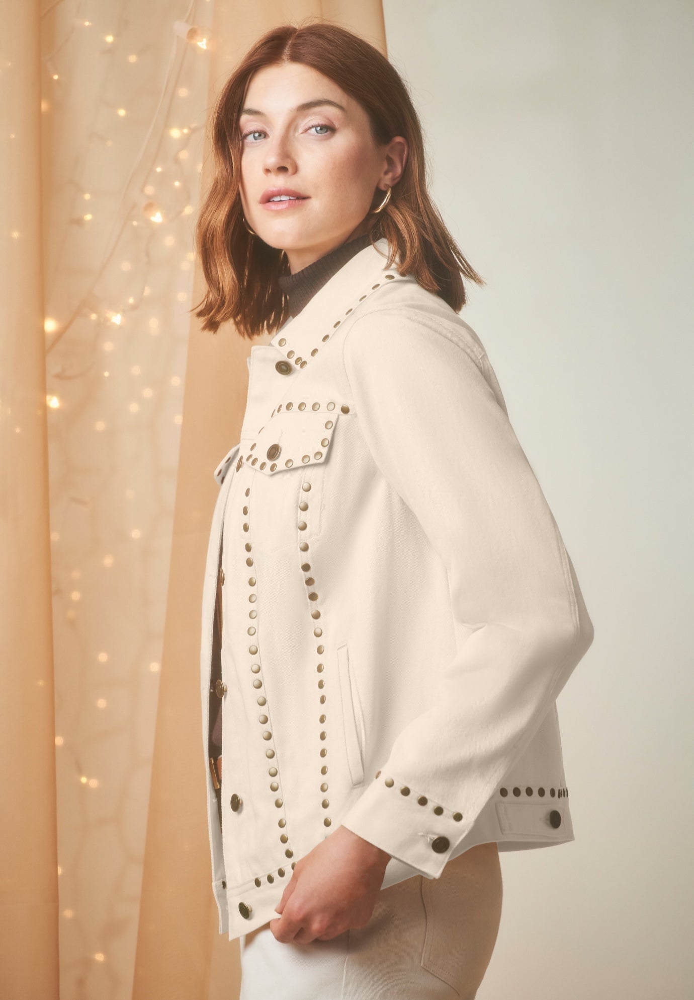 Classic Cotton Denim Jacket image number 1