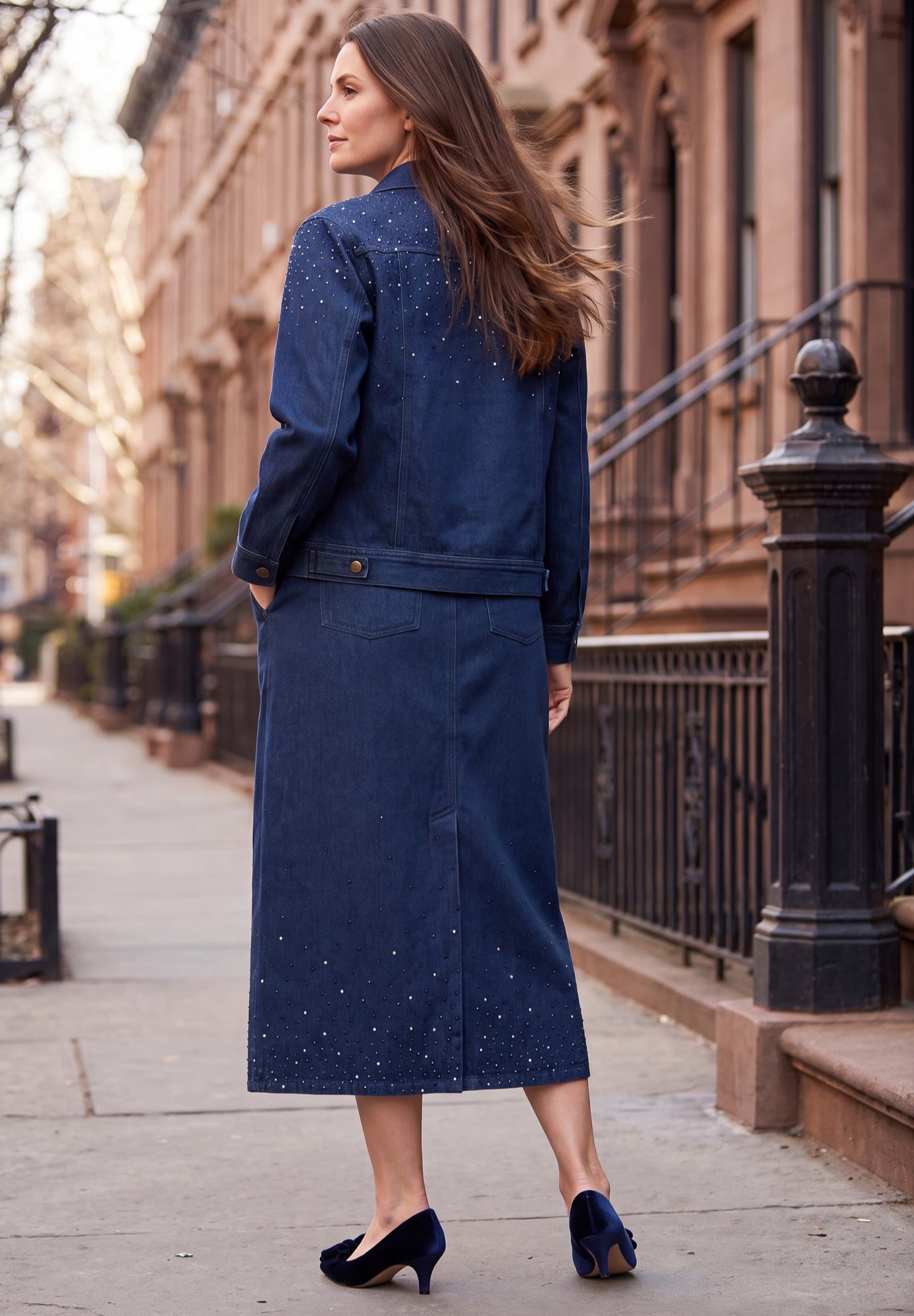 Classic Cotton Denim Jacket image number 1