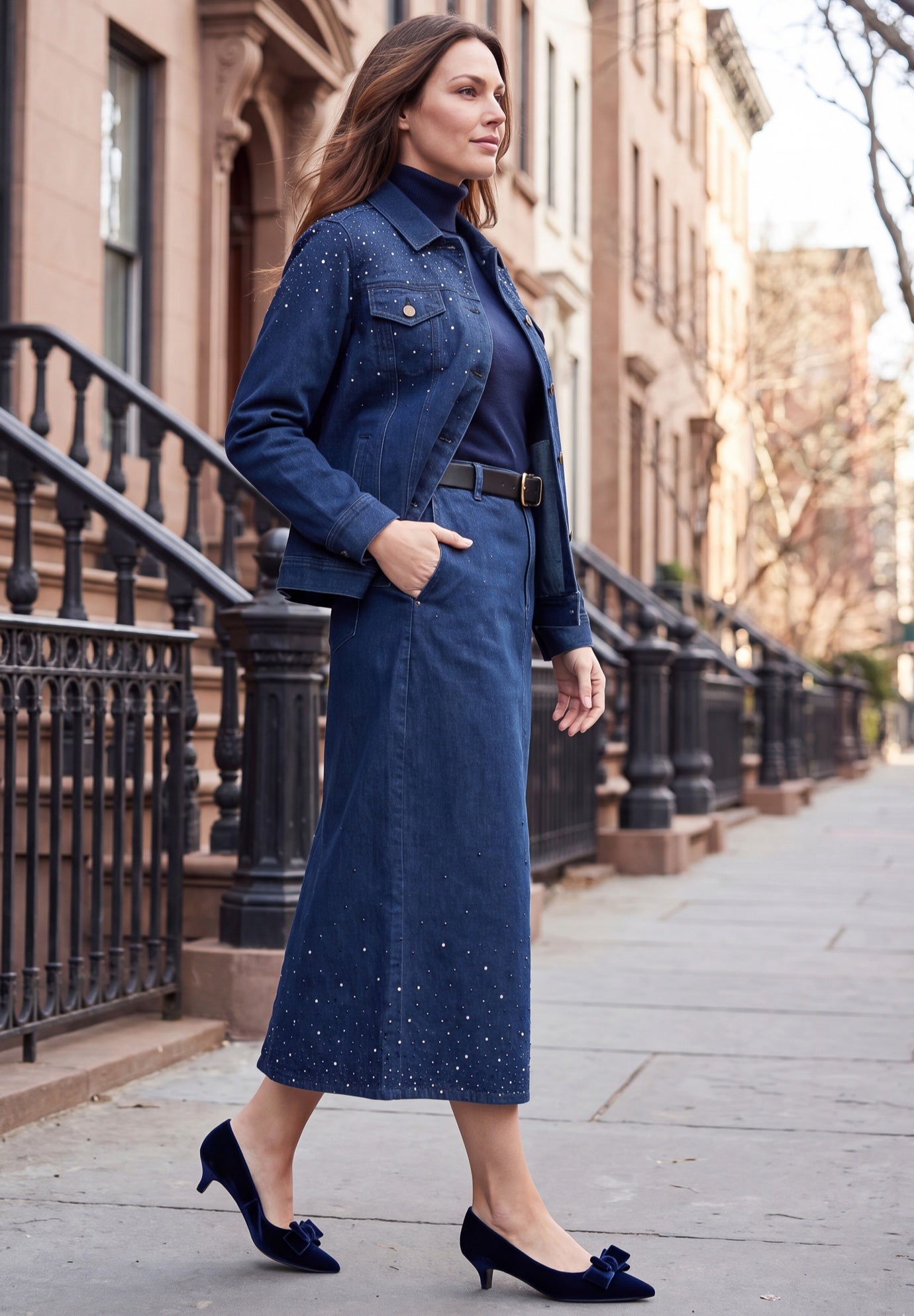 Classic Cotton Denim Jacket image number 2