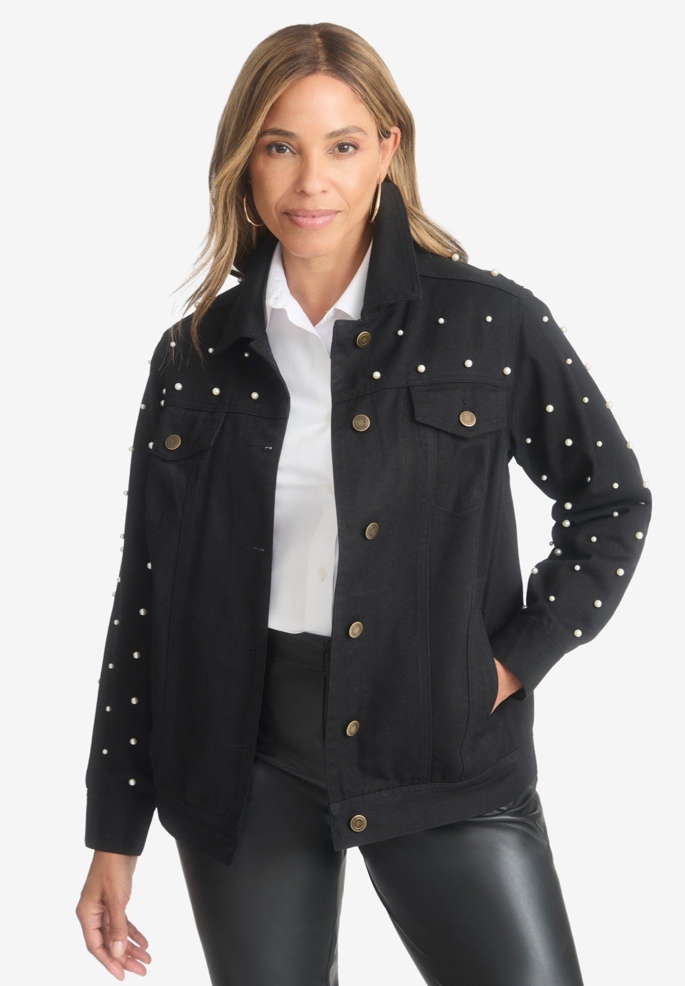 Classic Cotton Denim Jacket image number 2