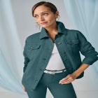 Classic Cotton Denim Jacket image number 3