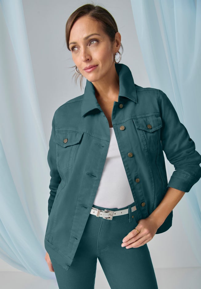 Classic Cotton Denim Jacket image number 3