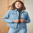 Classic Cotton Denim Jacket image number null
