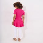Short Sleeve Babydoll Tunic image number null