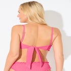 Crinkle Lettuce Trim Bikini Top image number null