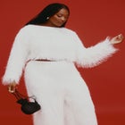 Textural Fringe Crop Top image number null