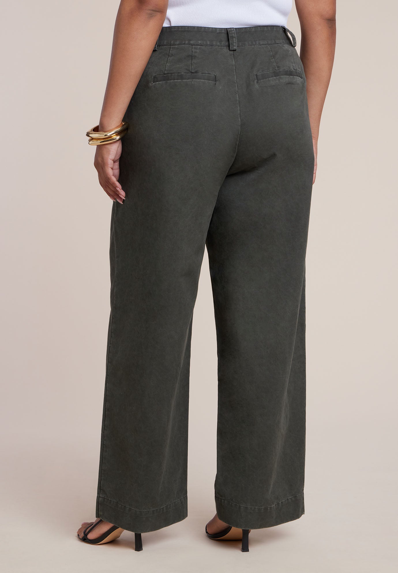Twill Straight Leg Pant image number 1