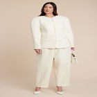 Rounded Hourglass Blazer image number null