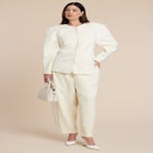 Rounded Hourglass Blazer image number null