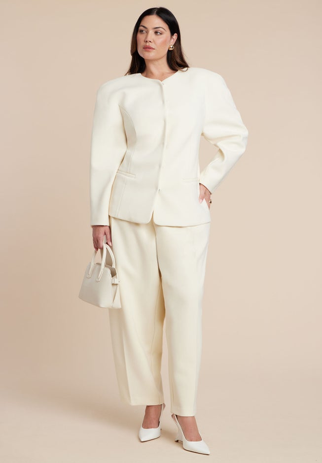 Rounded Hourglass Blazer image number 5