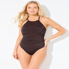Crossback High Neck One Piece Swimsuit image number null
