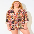 Cotton Beach Shirt Cover Up image number null