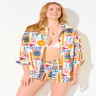 Cotton Beach Shirt Cover Up image number null