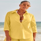 Cotton Beach Shirt Cover Up image number null