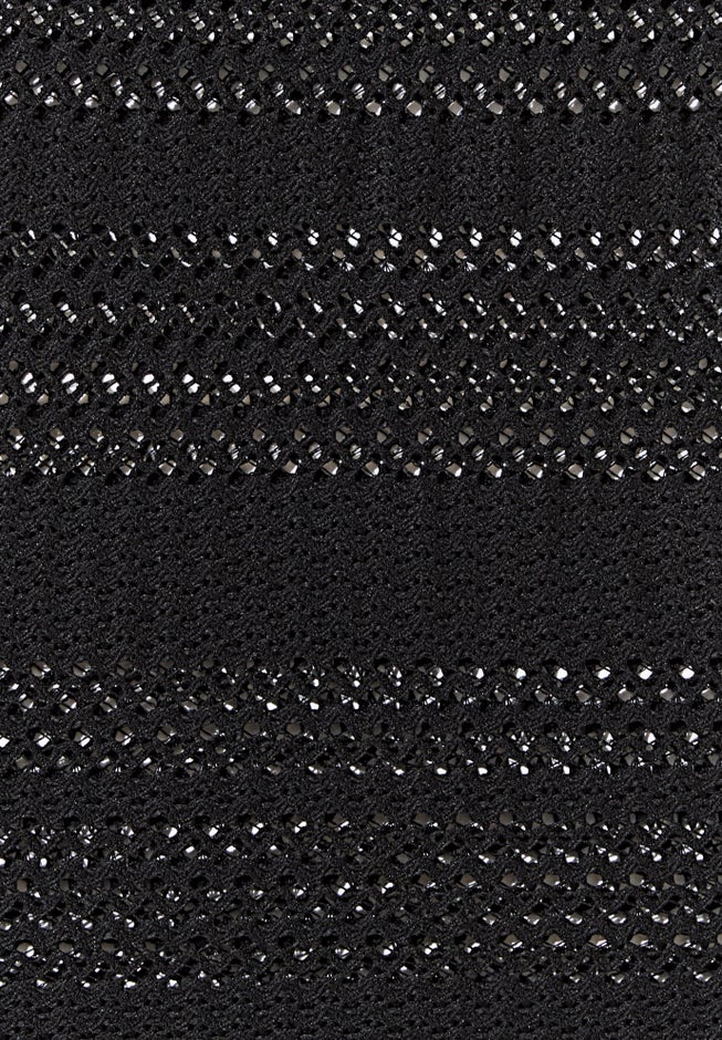 Scallop Crochet Cover Up Dress image number 3