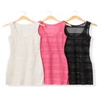 Scallop Crochet Cover Up Dress image number null