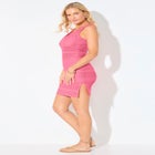 Scallop Crochet Cover Up Dress image number null