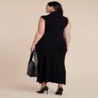 Tall Neck Sweater Dress image number null