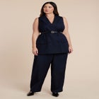 Long Tailored Vest image number null