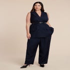 Long Tailored Vest image number null