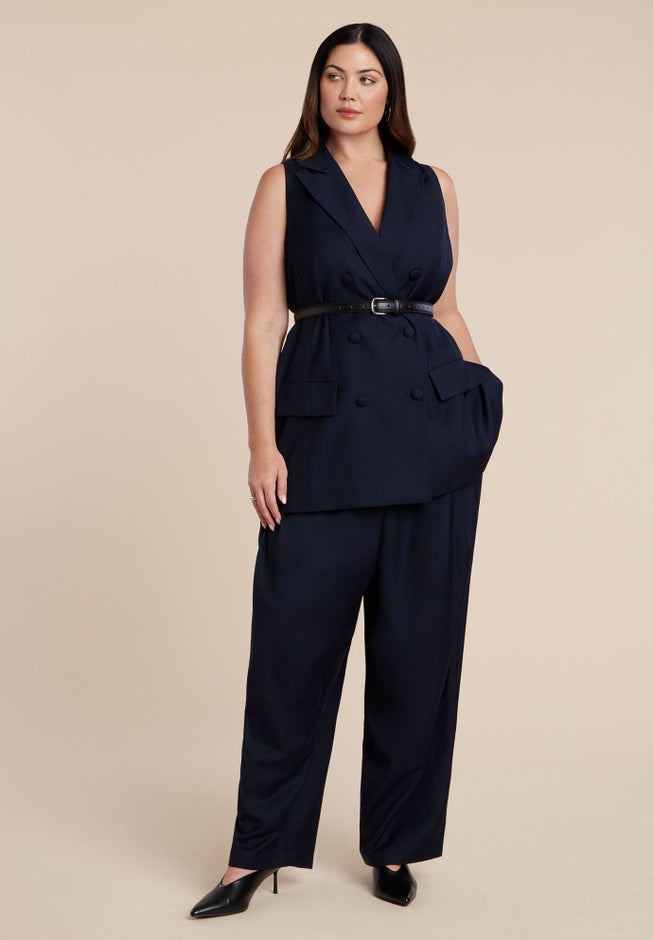 Long Tailored Vest image number 5