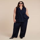 Long Tailored Vest image number null