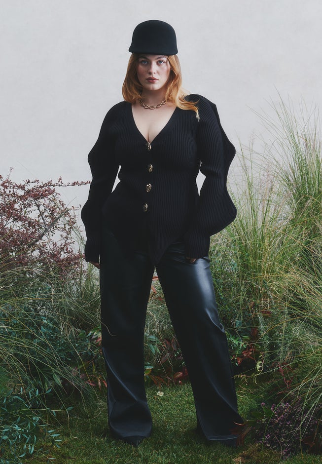 Rounded Sleeve Cardigan image number 6