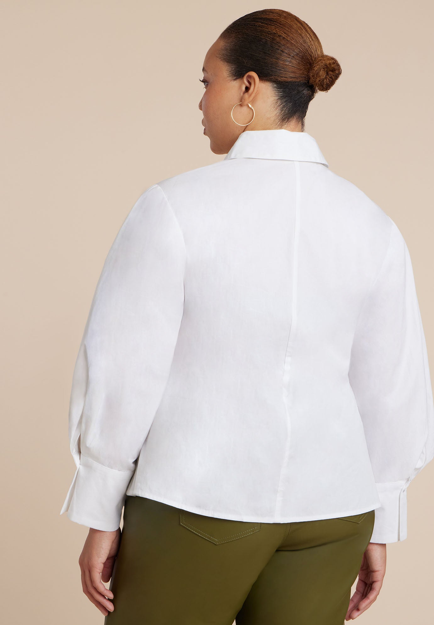 Button Up Cut Out Top image number 2