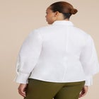 Button Up Cut Out Top image number null