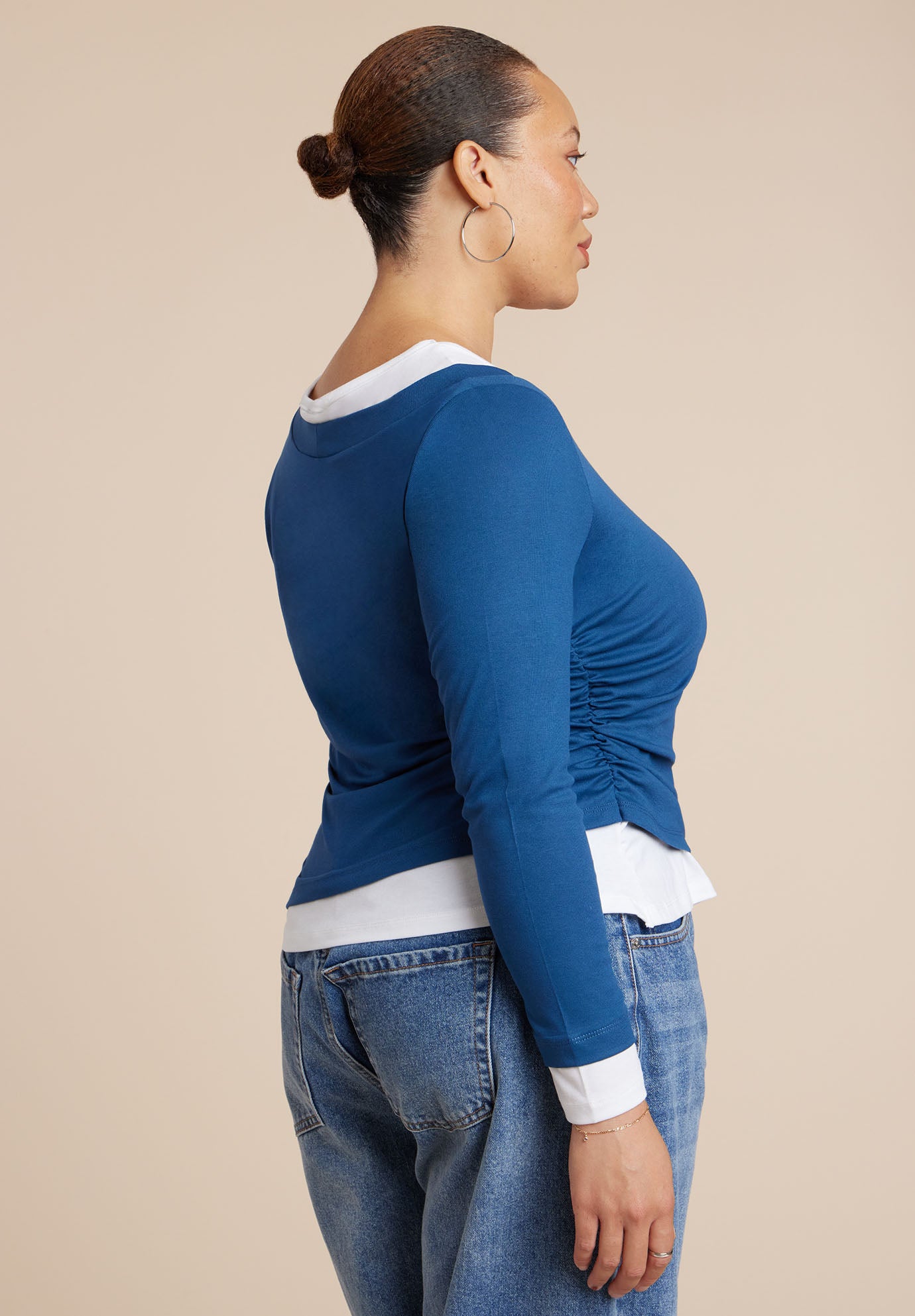 Layered Long Sleeve Top image number 1