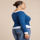 Layered Long Sleeve Top image number null