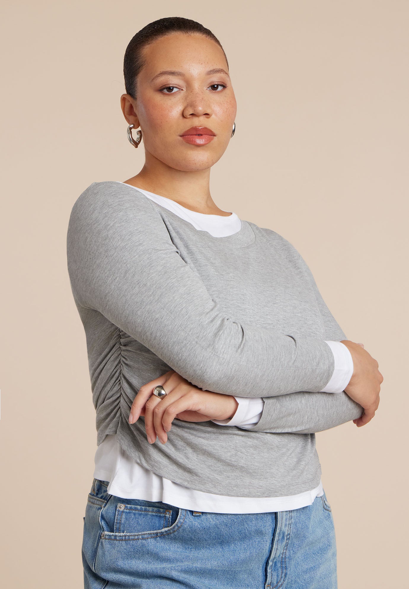 Layered Longsleeve Top image number 1