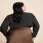 Neck Pleat Blouse image number null