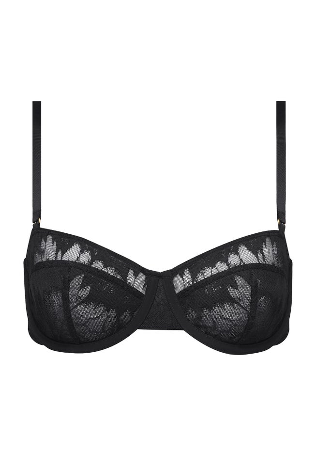 The Balconette- Floral Lace image number 1
